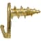 Hillman HILLMAN Brass-Plated Gold Drywall Picture Hook 35 lb 4 pk 122399 - alternate 2
